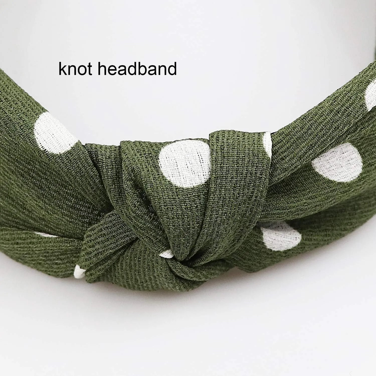 DRESHOW 8 Pack Knotted Headbands for Women Wide Turban Headband Yoga Exercise Ribbing Hair Hoop Hair Bands Accessories