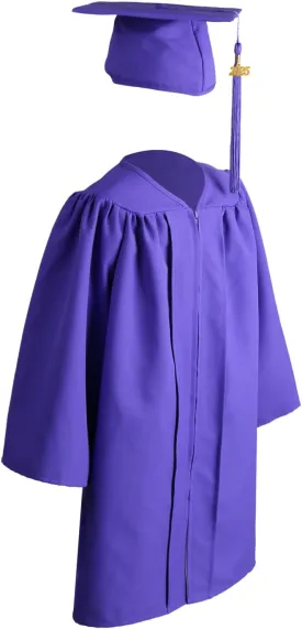 OSBO GradSeason Unisex Matte Kindergarten Graduation Gown Cap Tassel Set 2025