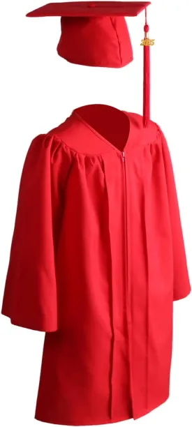 OSBO GradSeason Unisex Matte Kindergarten Graduation Gown Cap Tassel Set 2025