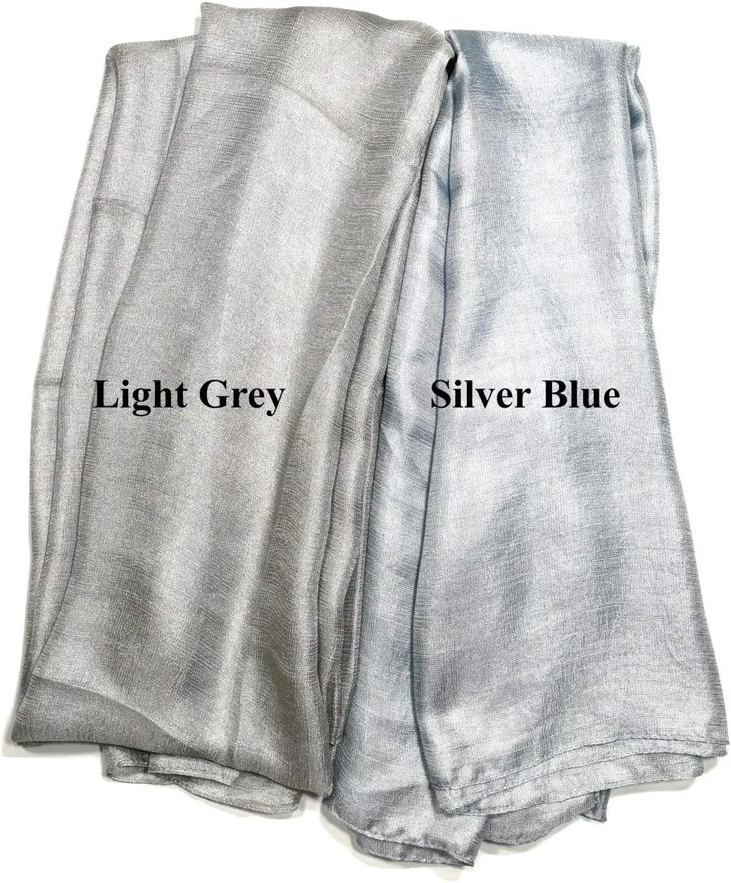 Shanlin Solid Color Silk Feel Long Scarves