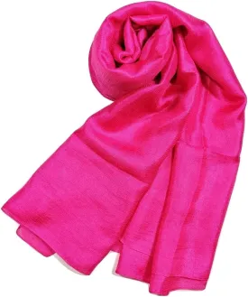Shanlin Solid Color Silk Feel Long Scarves