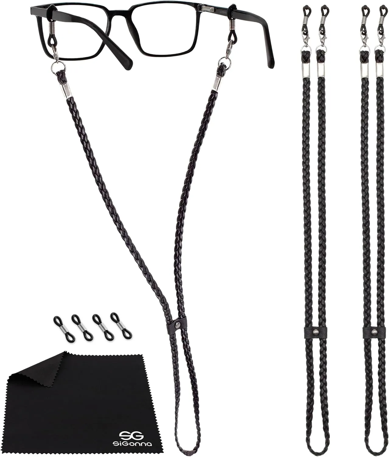 SIGONNA Glasses Strap String Holder Cord - Terylene Eyeglasses Strap Holders Accessory